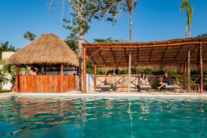 Bar next to the pool