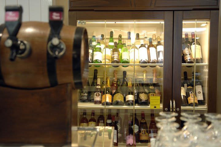 There are imported wines in the bars and restaurants at the Fiesta Hotel Tanit