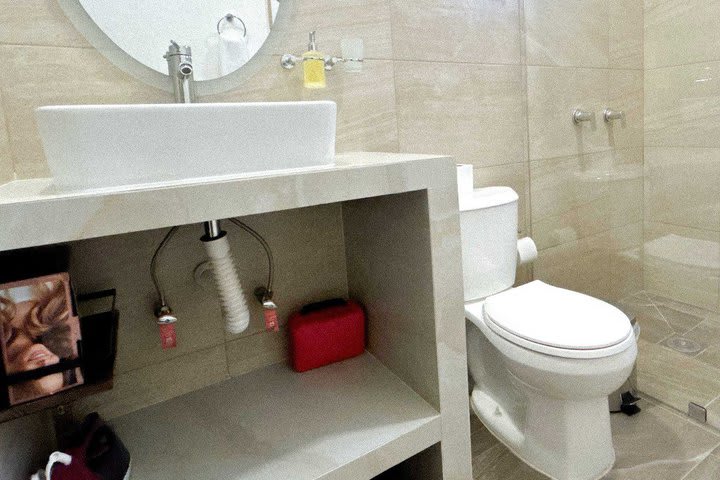 Baño privado con ducha