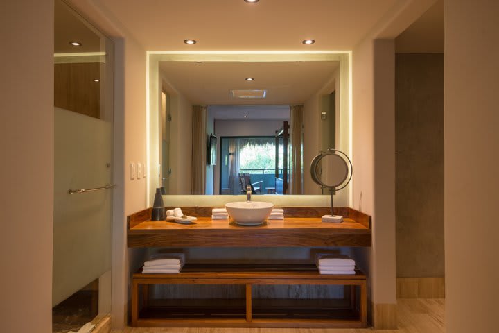 Interior of a private bathroom