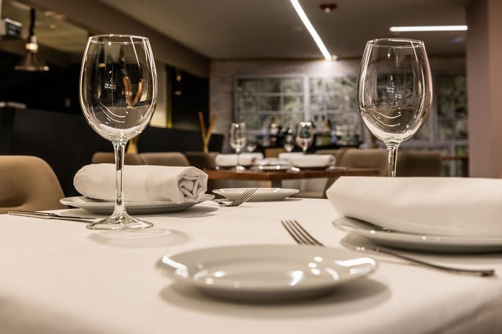 Mesa del restaurante