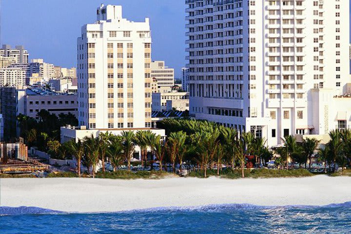 Vista de la playa de Loews Miami Beach