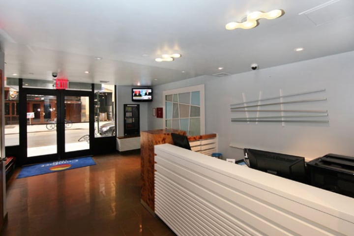 Interior view of the Comfort Inn Lower East Side, hotel in Manhattan
