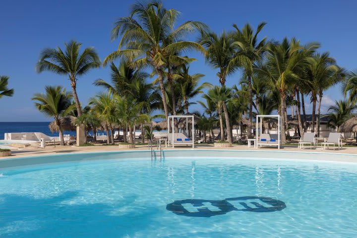 Hay tres piscinas de agua salada