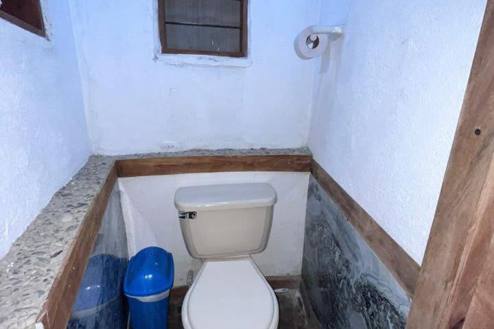 Baño privado de una cabaña