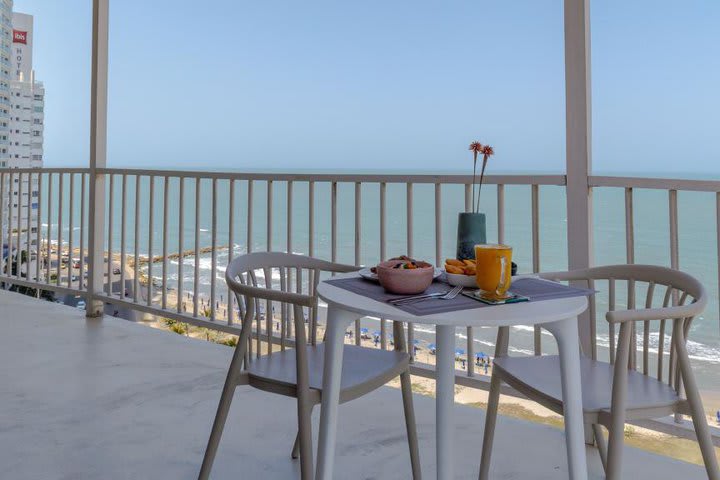 Balcony of an apartment