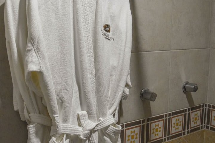 Bathrobes in an executive double guest room