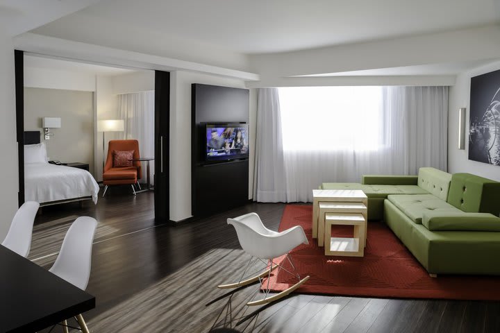 Interior de una junior suite