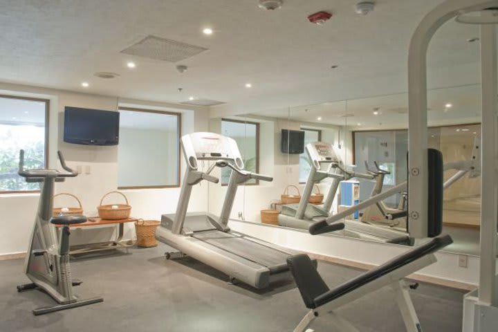 Equipped fitness center