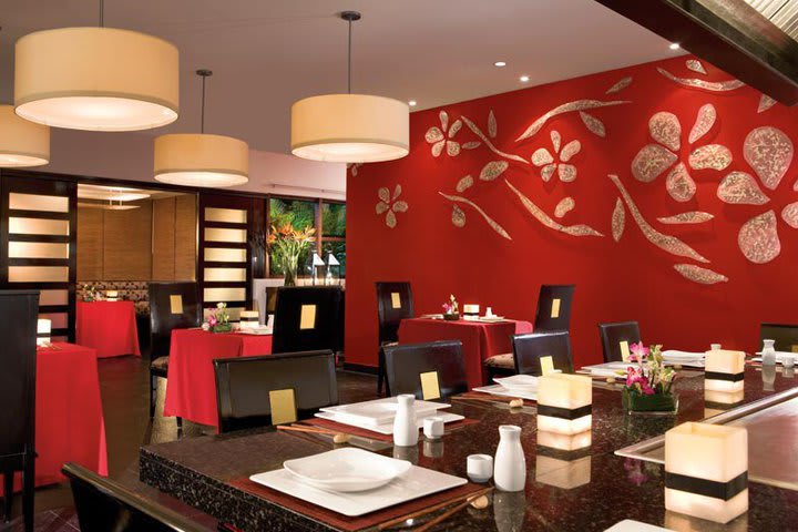 Himitsu restaurant serves Asian cuisine