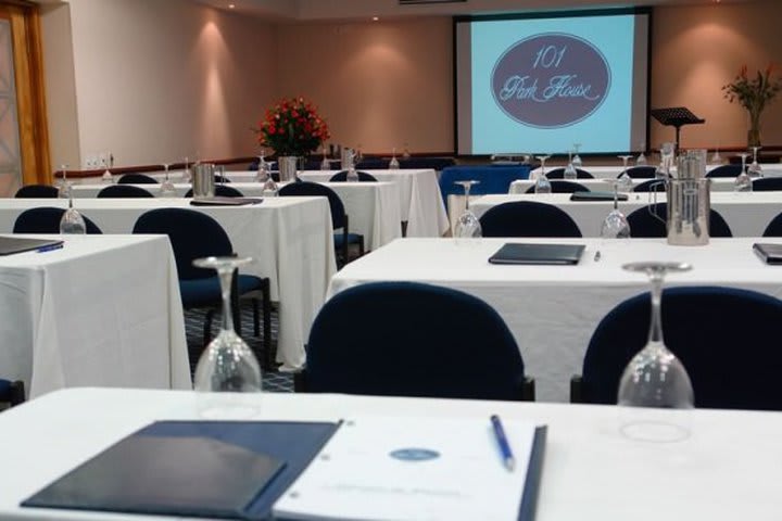 The property includes conference facilities for 180 guests