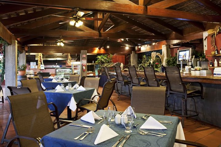 The resort has three restaurants