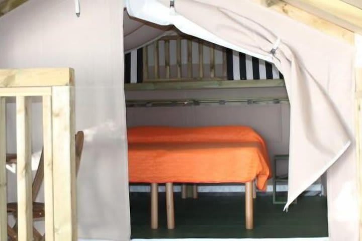 Deluxe Tent, 1 Bedroom, Shared Bathroom, Beachfront