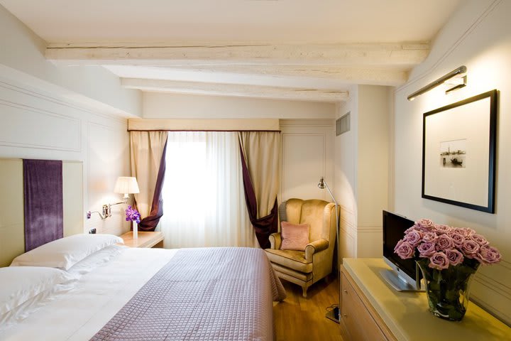 El hotel Splendid Venice se compone de 165 habitaciones y suites