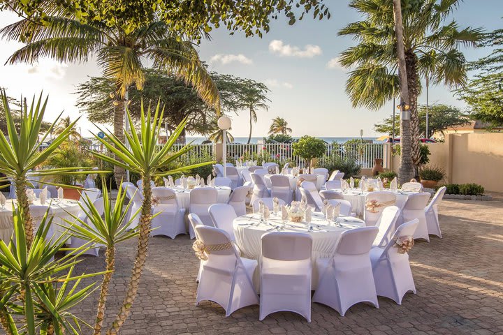 Montaje para un evento al aire libre