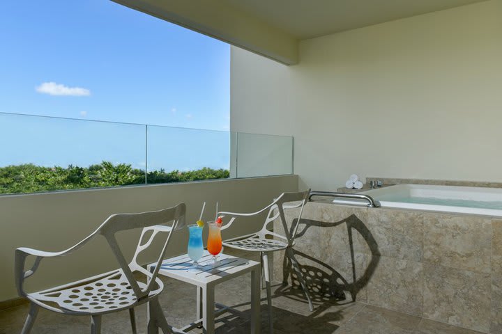 Terrace of a superior guest room