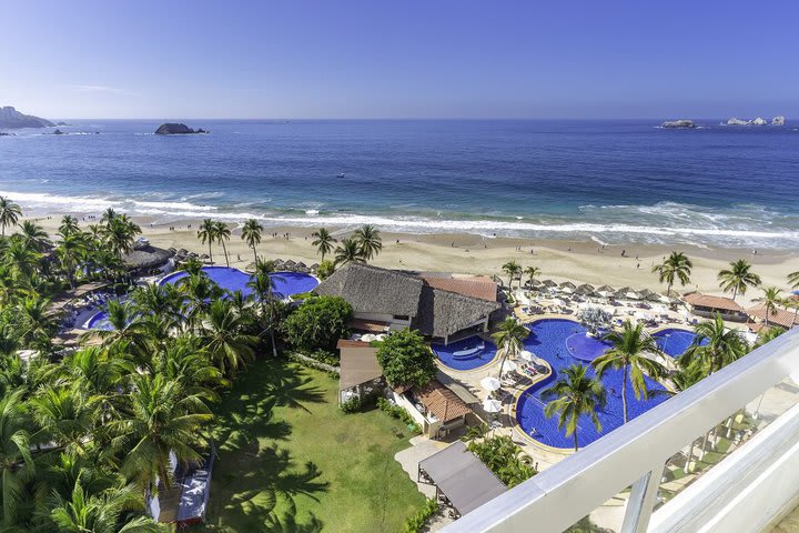 Vista desde el balcón de una habitación