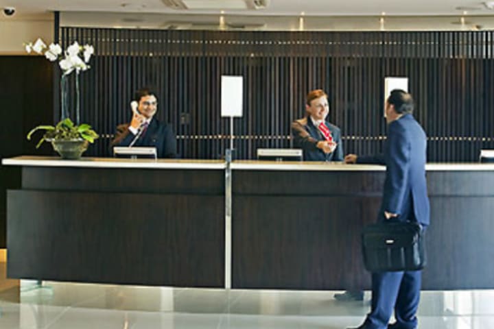 Recepción  del Sofitel Florianópolis