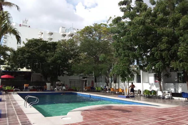 Área de la piscina