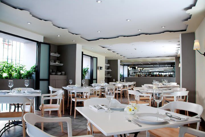 The restaurant combines Mexican cuisine with oriental techniques