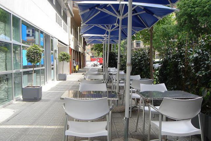 Terraza del Ayre Hotel Caspe en Barcelona