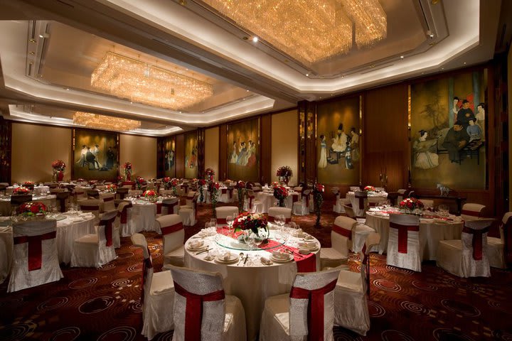 Salón de eventos del Hilton, hotel en Shanghái