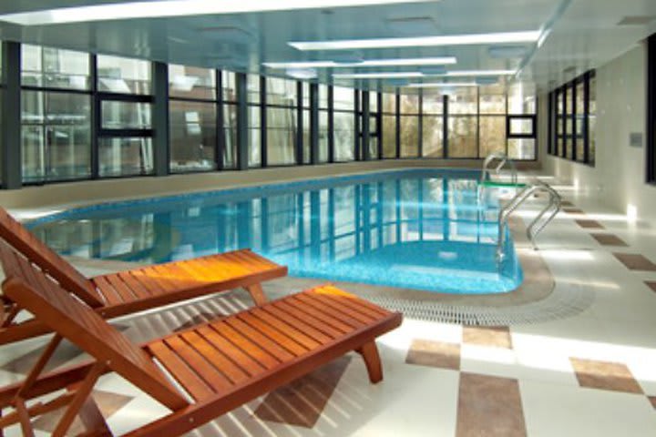 The Mercure Beijing hotel has a heated indoor pool