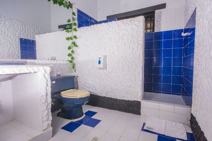 Baño privado de una habitación superior