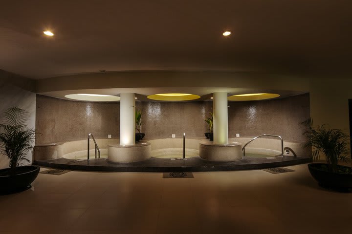 Wet areas in the Spa