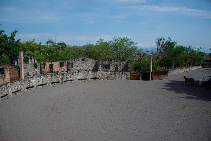 Lienzo charro within the hotel