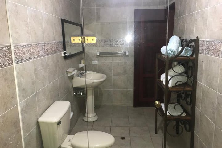 Baño privado con ducha