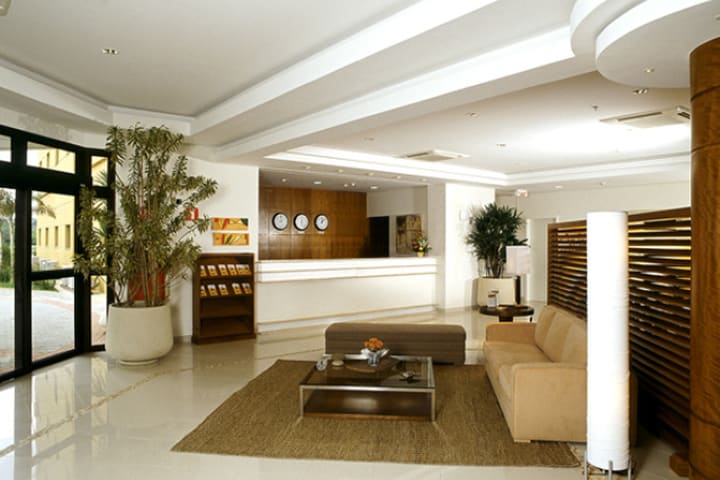 Lobby del hotel Matiz Guarulhos