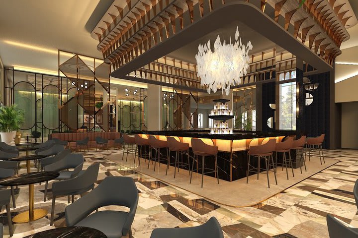 Lobby Bar (imagen generada por computadora)