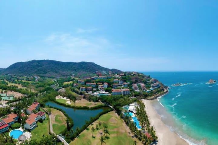 Hotel con vista a la bahía