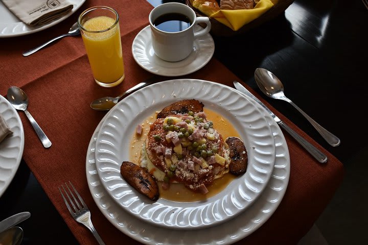 El restaurante sirve comida yucateca