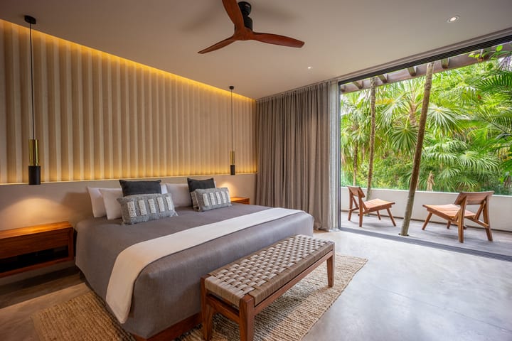 Img - Casa Zamna king vista tropical