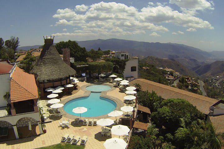 Vista panorámica desde la piscina