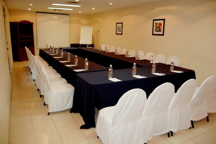 Meeting room at the Real de Minas, hotel in San Luis Potosi