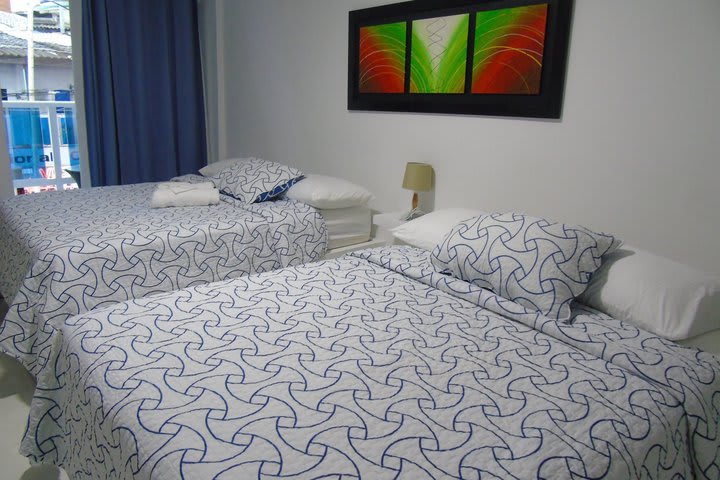 Habitación con dos camas