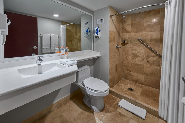 Interior de un baño