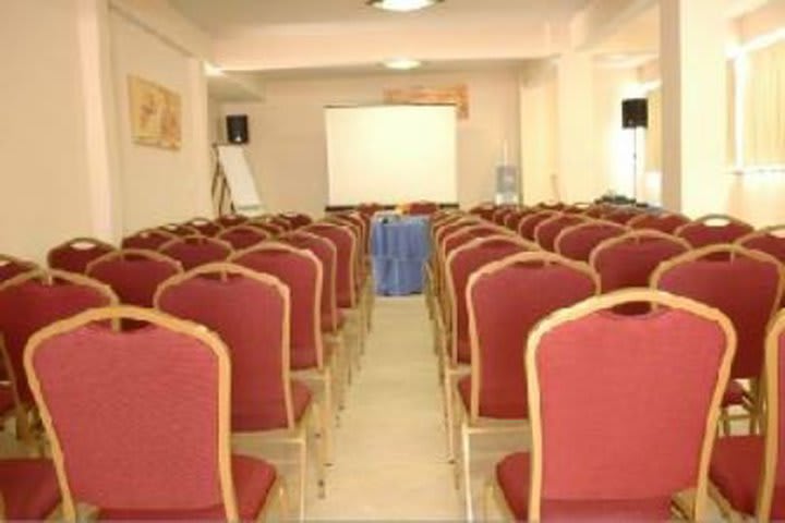 Meeting room at the Arcos Rio Palace hotel in Rio de Janeiro, Brazil
