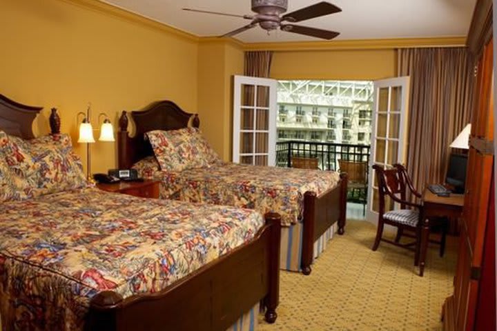 Guest room at the Gaylord Palms Resort & Convention Center in Kissimmee