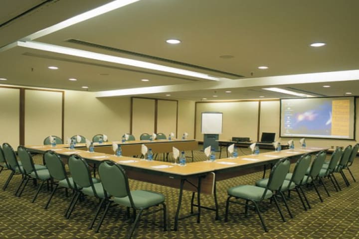 Sala de juntas del hotel Pestana Bahia en Salvador de Bahía