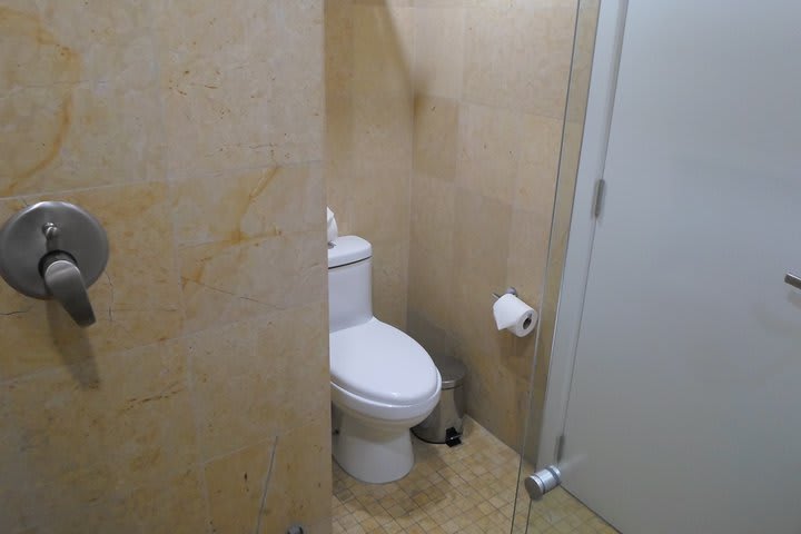 Interior de un baño