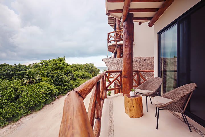 Balcony of a room