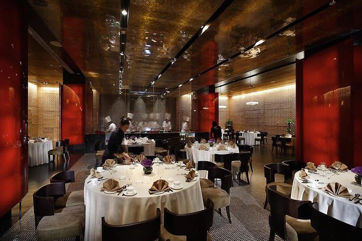 The restaurant at the InterContinental Beijing Beichen hotel offers regional cuisine