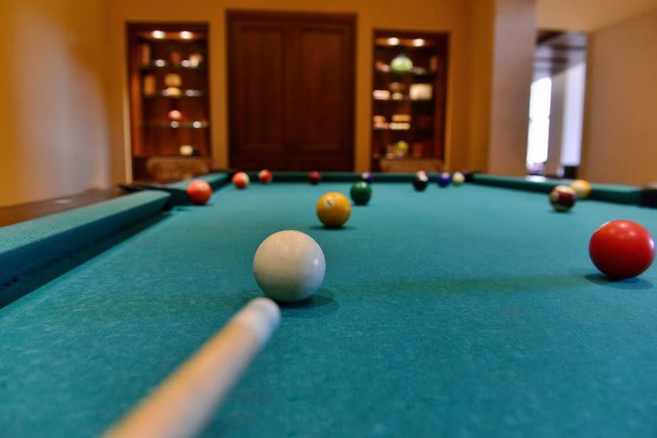 Billiards room