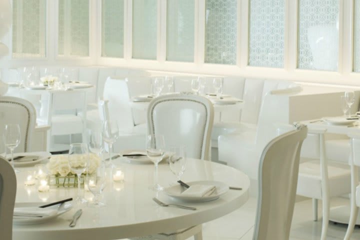 Restaurant at the Mondrian South Beach hotel