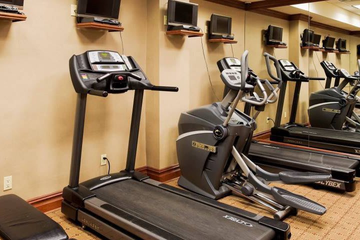 Work out in the fitness center at The Milburn Hotel in New York