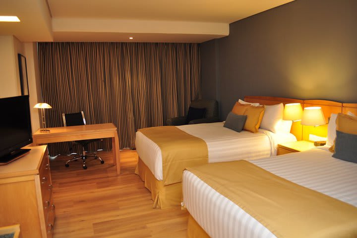 Standard room with 2 double beds